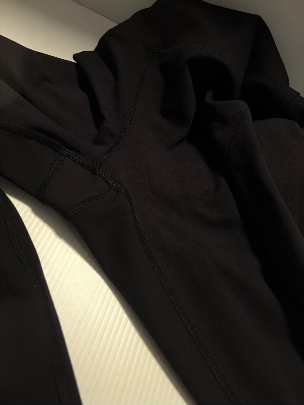 RBX High-Waist Black Leggings - Sleek Active Tights - Picture 2 of 4